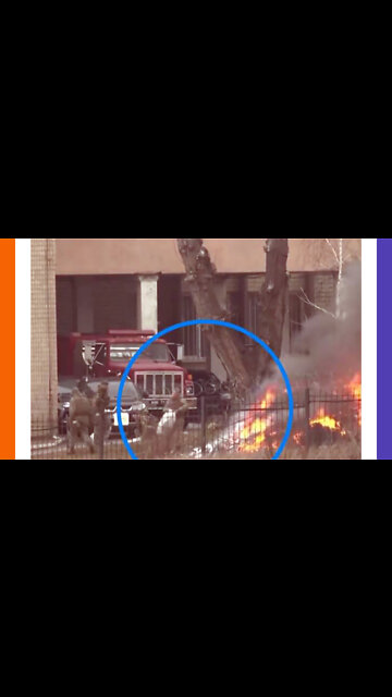 Ukrainians Scrambling To Burn Documents In Kiev