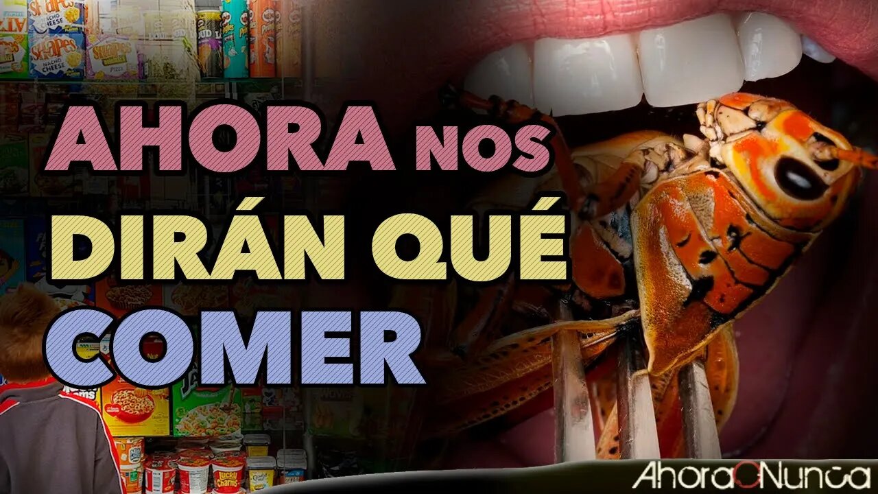 AHORA NOS DIRÁN QUÉ COMER Y QUÉ NO | TOTALITARISMO ALIMENTARIO EN DESARROLLO