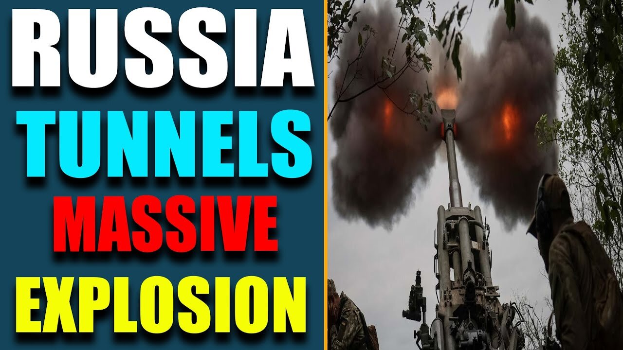 RUSSIAN TUNNELS MASSIVE EXPLOSION TODAY!! THE STORM IS UPON