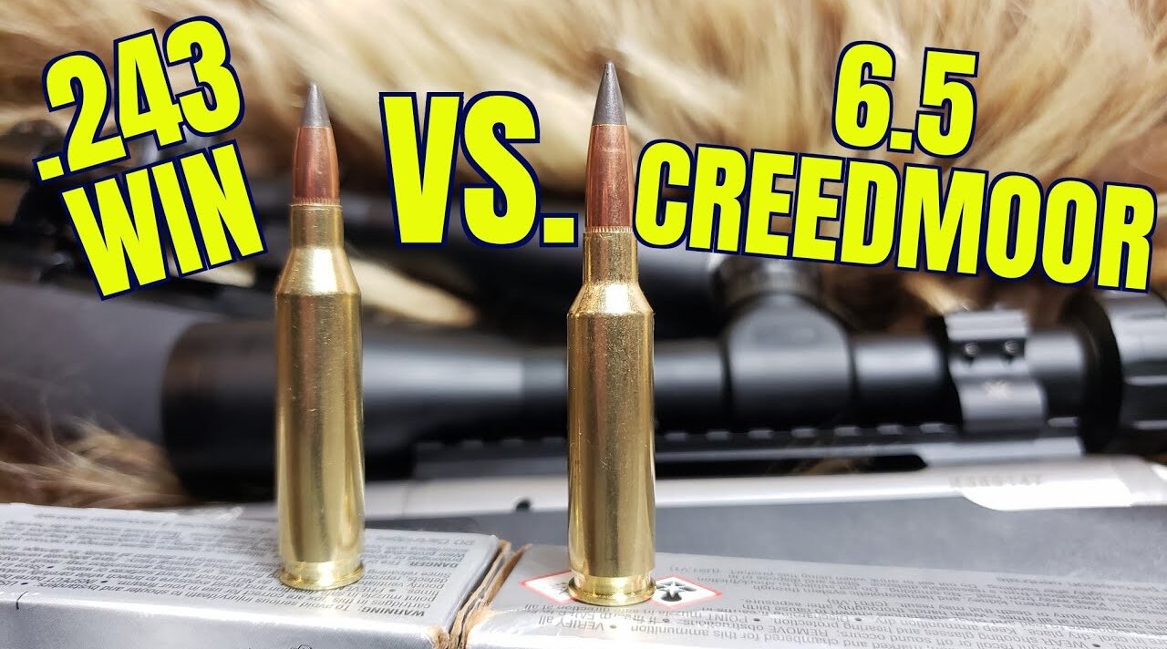 6.5 creedmoor vs. .243 Winchester with Deer Season Ammunition