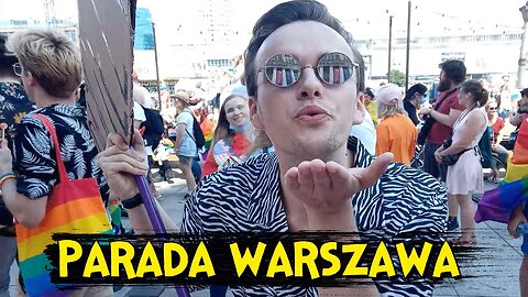 Zadaję pytania na Paradzie Wyższości LGBT w Warszawie 19.06.2021 🏳‍🌈