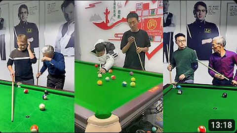 Top funny video Billiards million views