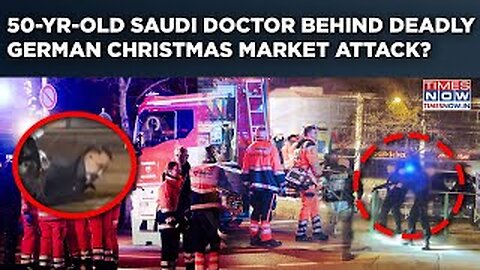 Attack on the Christmas market in Magdeburg, Germany.