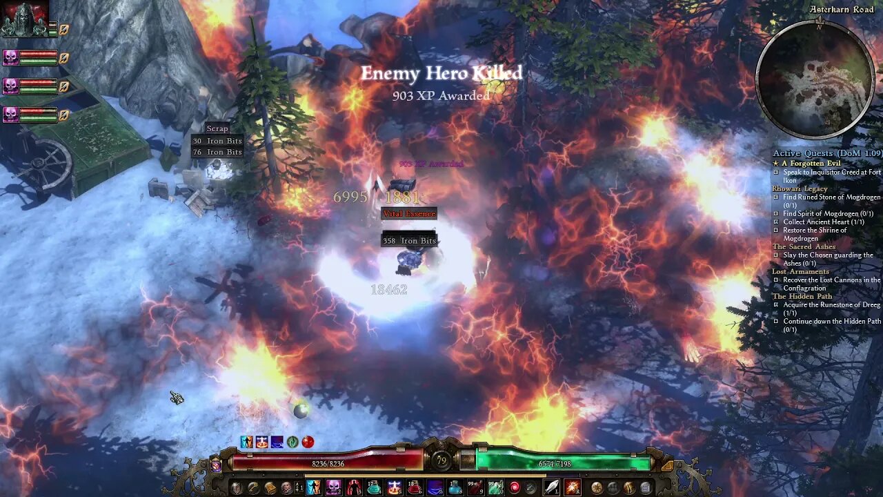 2021 Grim Dawn 1080p Dawn of Masteries Spark build part 3