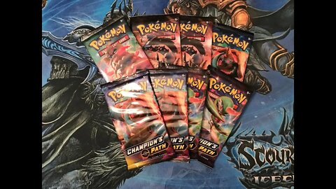 First time opening this set! (Pokemon Champion's Path Opening)