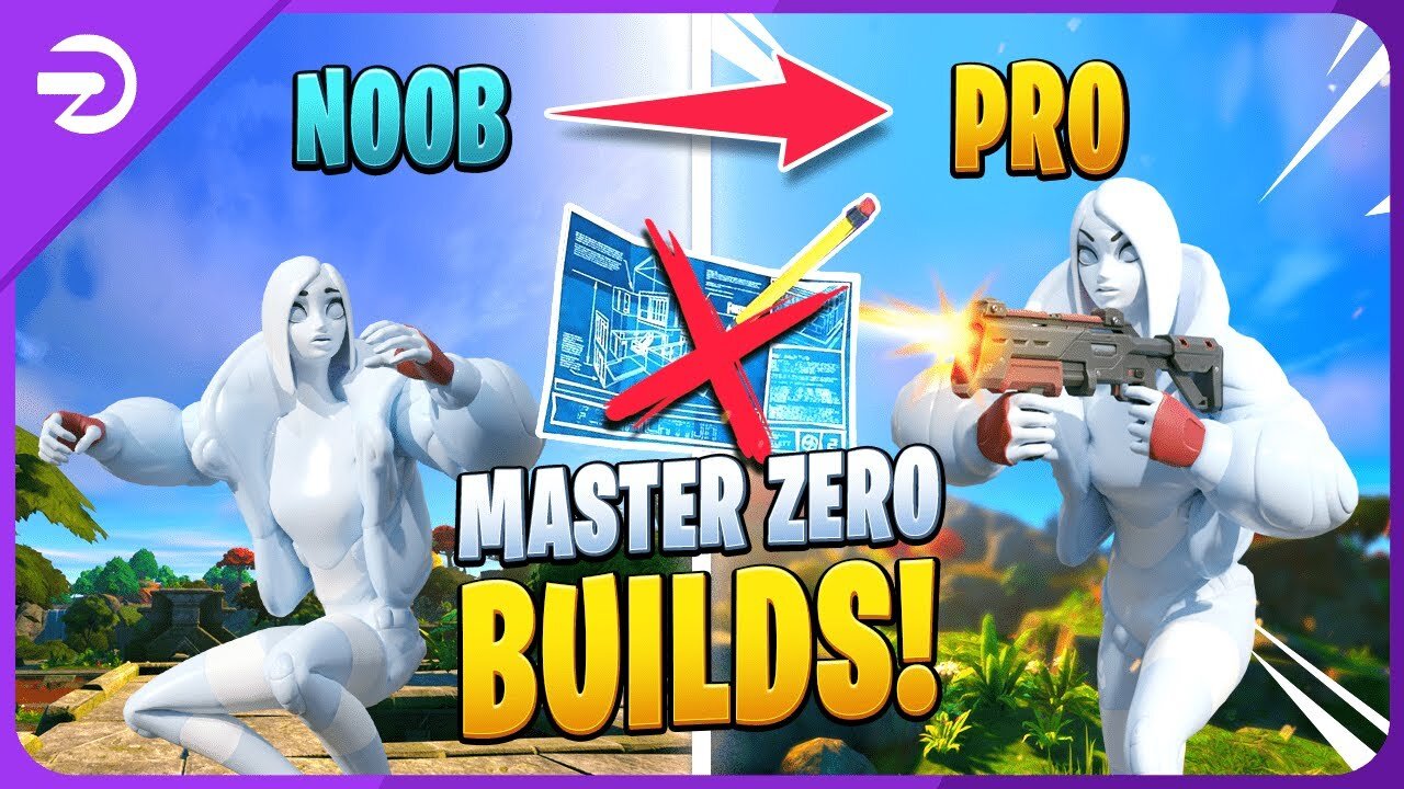 Fortnite : SUCCESSFUL ZERO BUILDS: A GUIDE NOOB - PRO