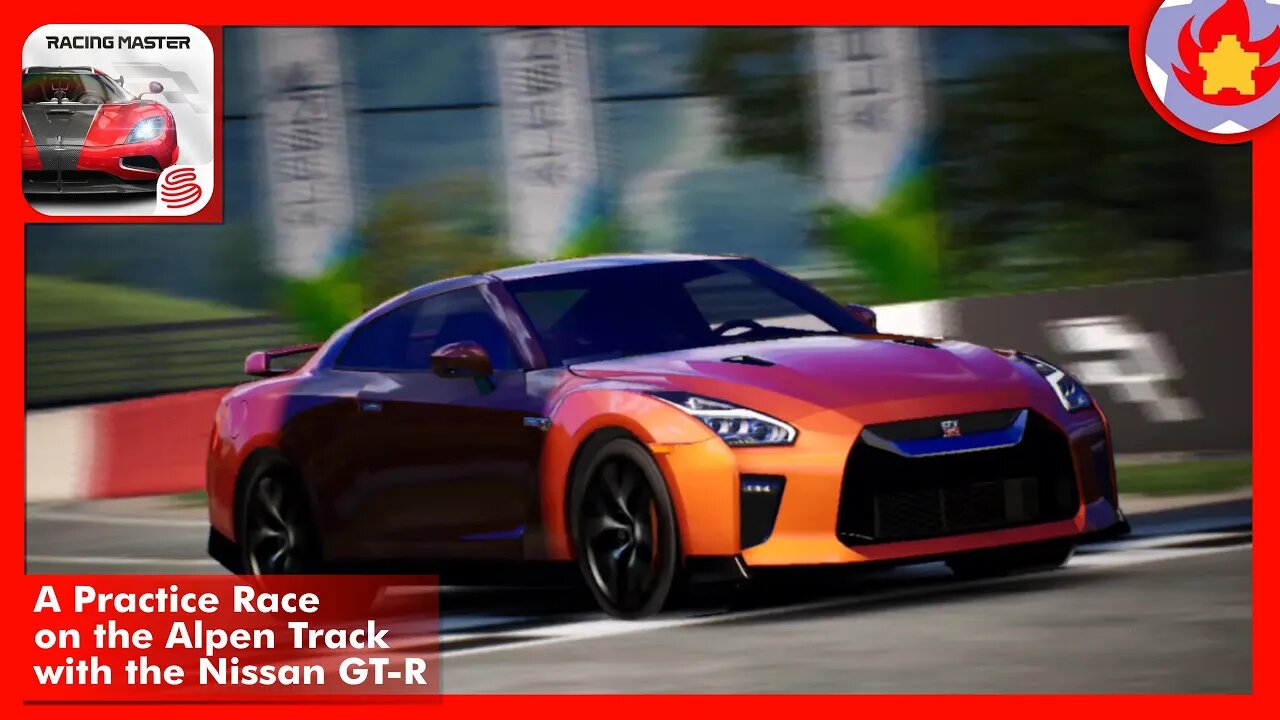 A Practice Race on the Alpen Track with the Nissan GT-R | Racing Master