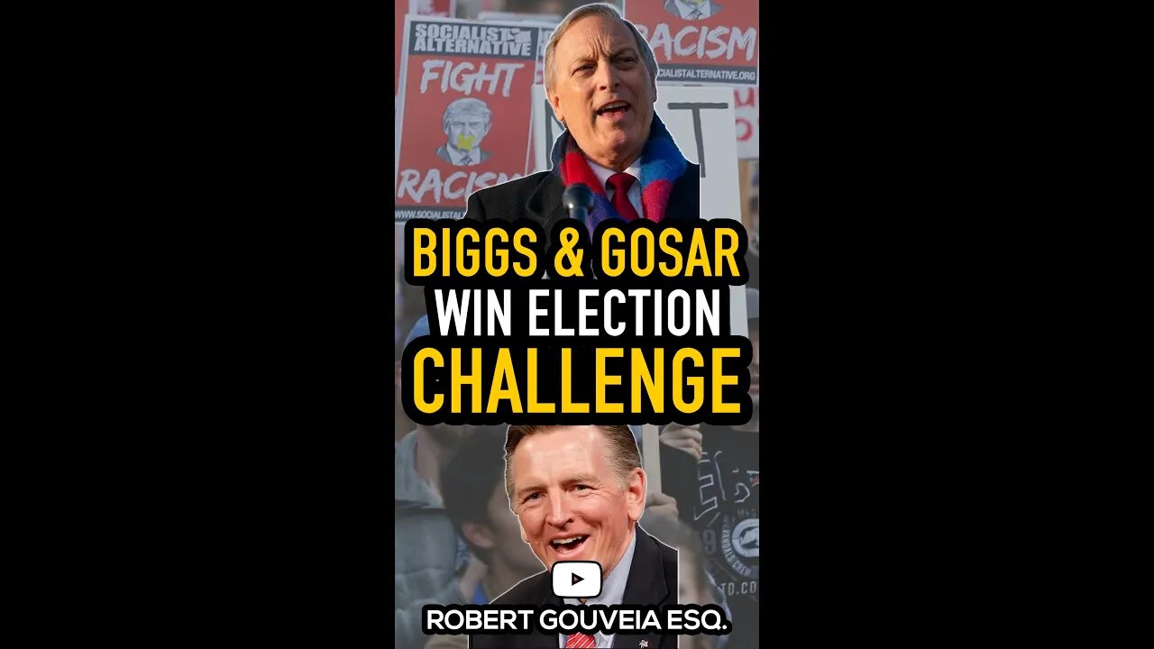 #AndyBiggs and #PaulGosar WIN Arizona #Election Case #Shorts