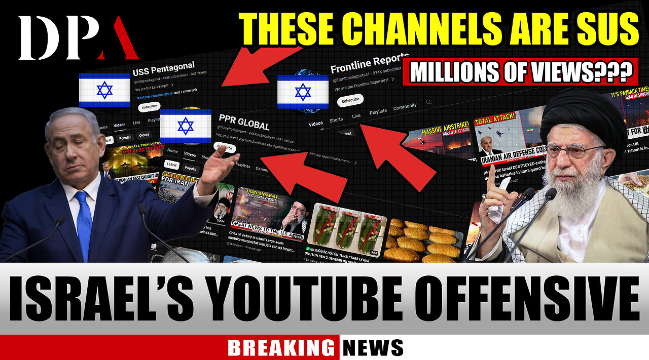 [ EXPOSÉ ] Israel's Secret Operation on Youtube against Iran