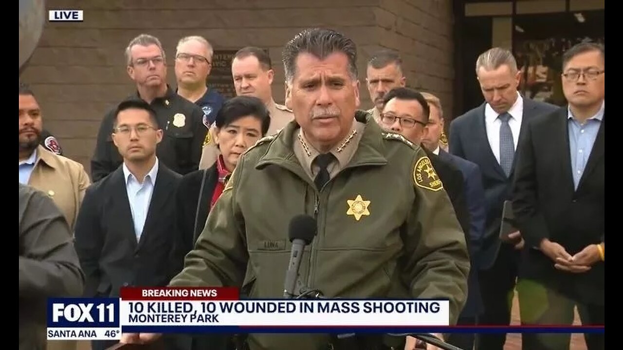 LA County Sheriff: Suspect in Monterey Park Shooting Is an Asian Male; Officials Don't Believe 'Assa