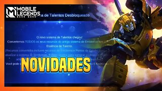 EMBLEMAS REEMBOLSADOS !! BUFS E NERFS SERVER AVANÇADO | JULHO 2022 | MLBB