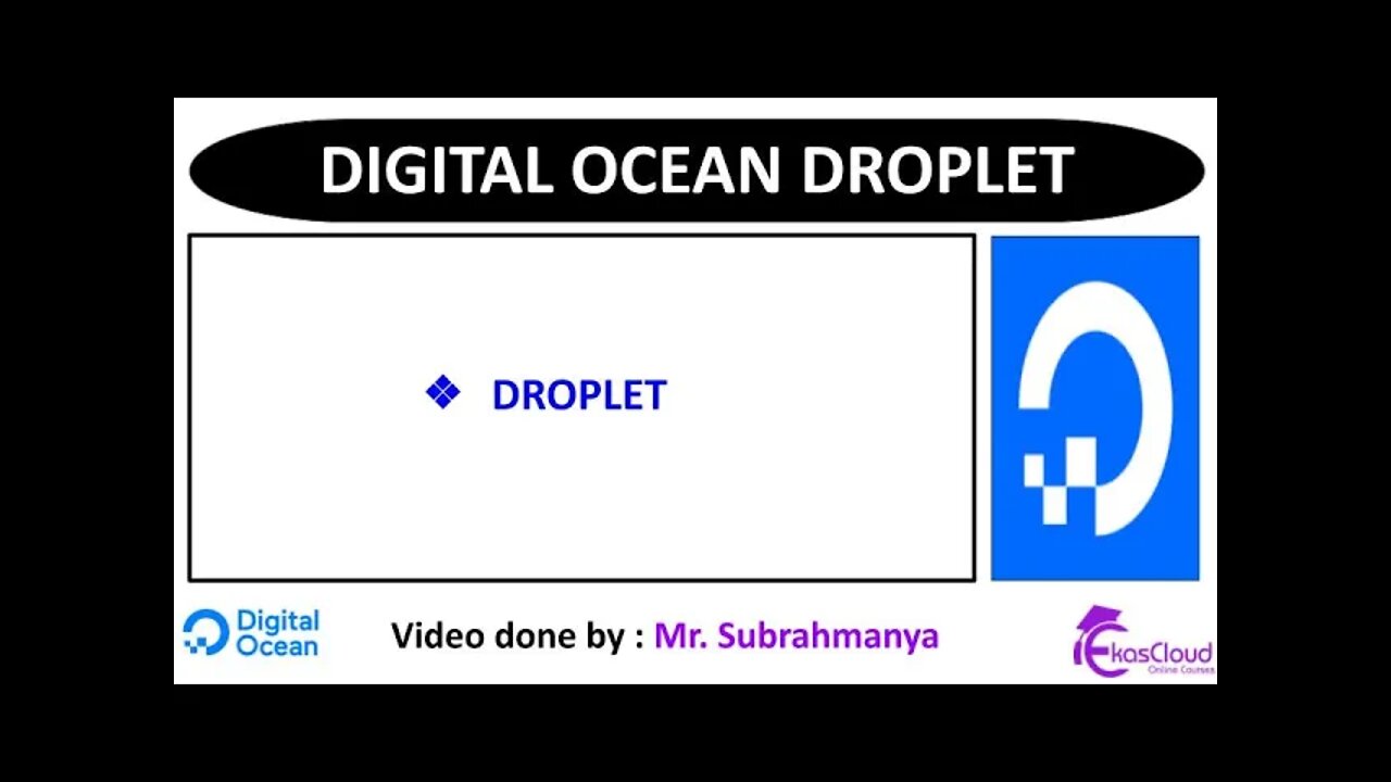 #Digital Ocean Droplet _ Ekascloud _ English