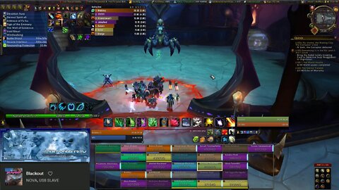 The Eternal Palace Herioc 6/8 Boss Run// Healer gone rogue // 12.02.2020 Stream