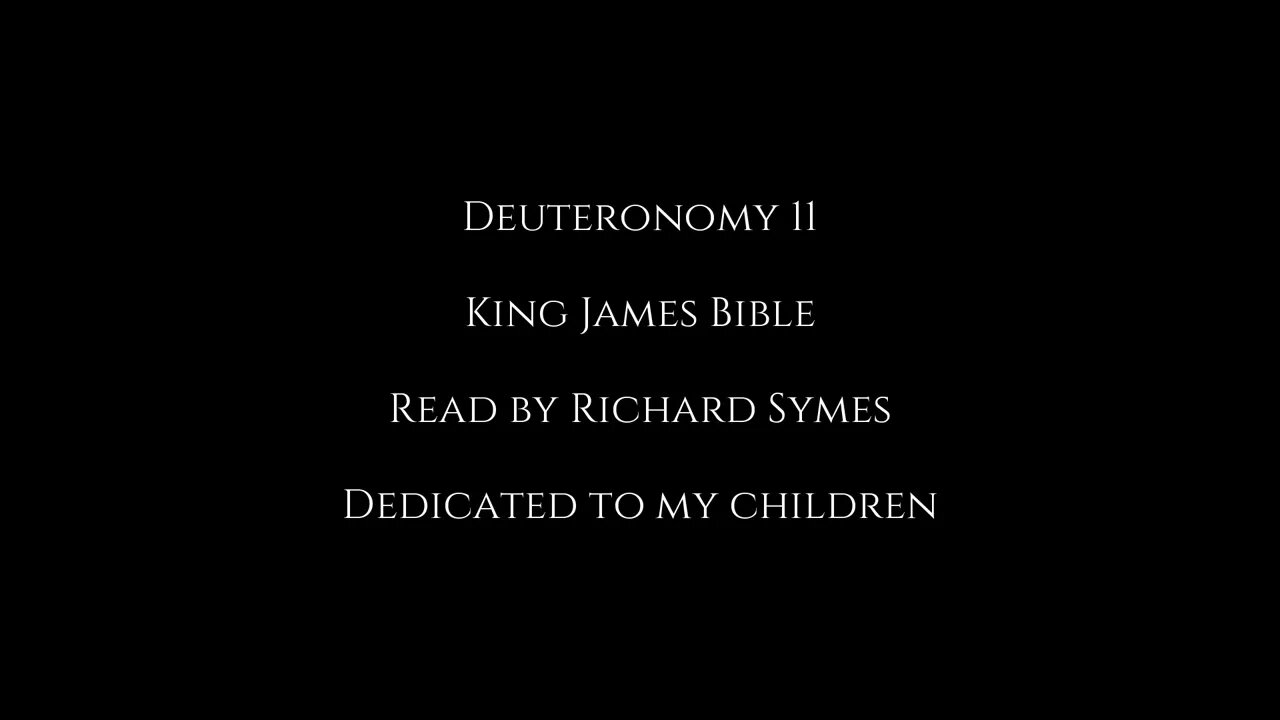 Deuteronomy 11