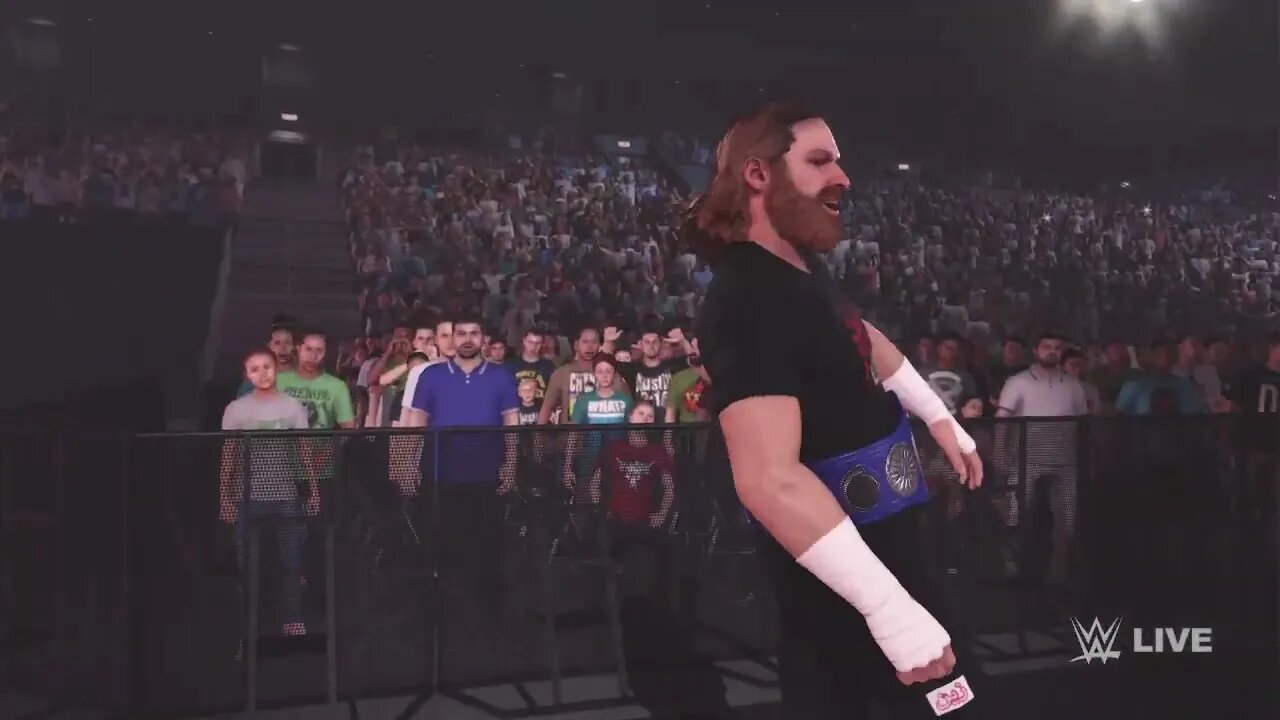 WWE2K23: Sami Zayn Full Entrance!