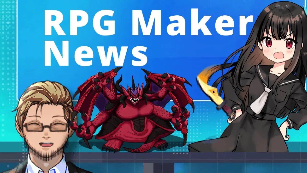 Display HP & TP On Enemy Battlers, Colorful Weapons, & Red Demon Boss | RPG Maker News #50