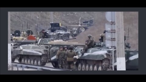 Russian troops moving into Kherson, Ukraine