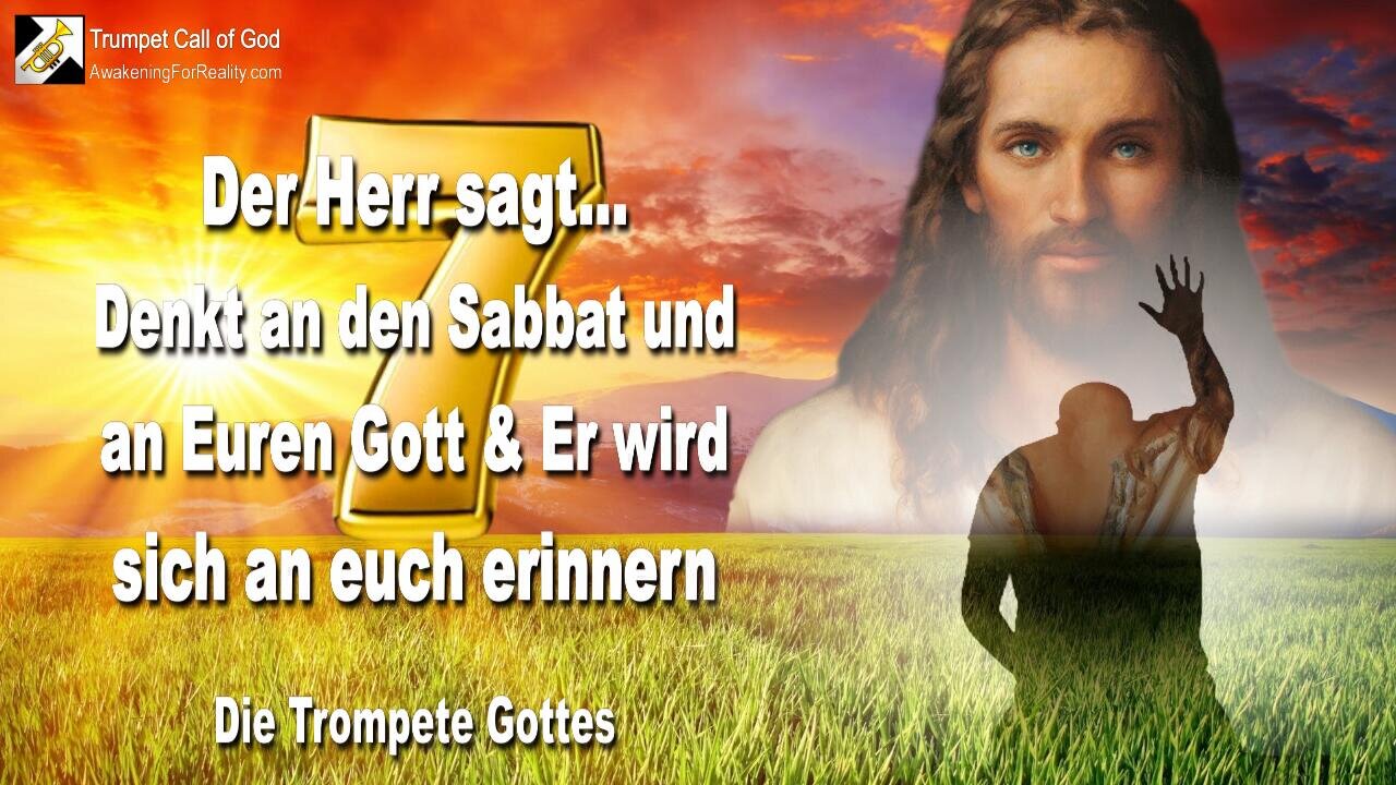 24.02.2005 🎺 Denkt an den Sabbat und an euren Gott & Er wird sich an euch erinnern