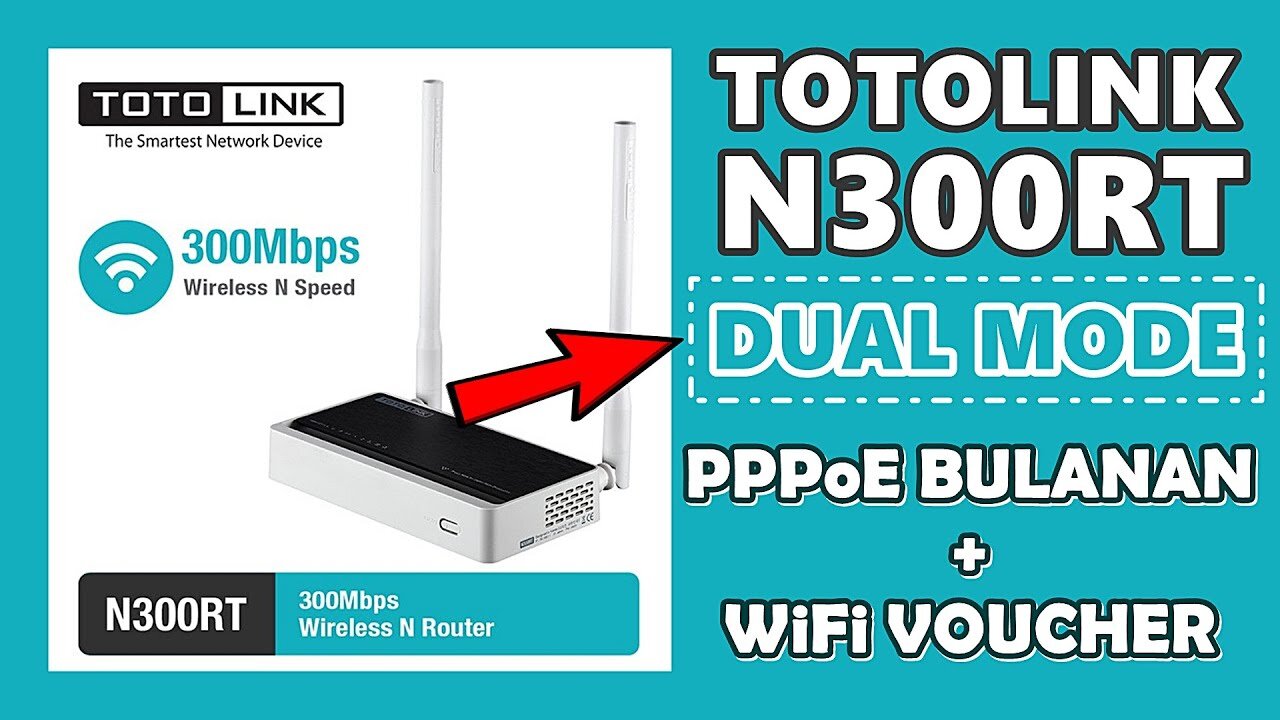 Setting Totolink N300RT 2 SSID PPPoE & WiFi Voucher (Hotspot) Tanpa VLAN