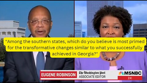 Among the southern states, which do you believe is most primed for the transformative