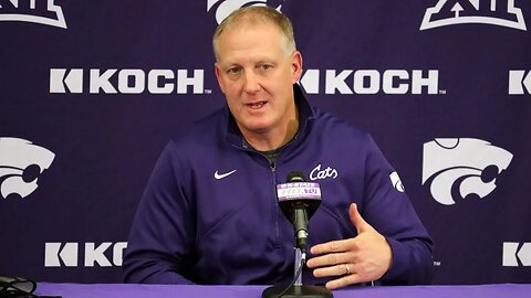 Kansas State Football | Chris Klieman Press Conference | November 22, 2021