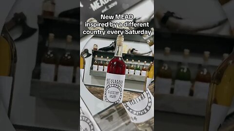 New MEAD inspired by a different country every Saturday! Follow, like, comment and share! #mead