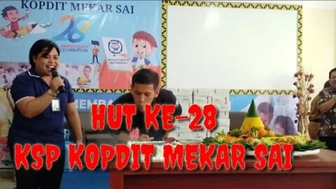 KSP KOPDIT MEKAR SAI BANDARLAMPUNG GELAR SYUKURAN DAN LOMBA MEWARNAI TINGKAT SD, HUT KE-28