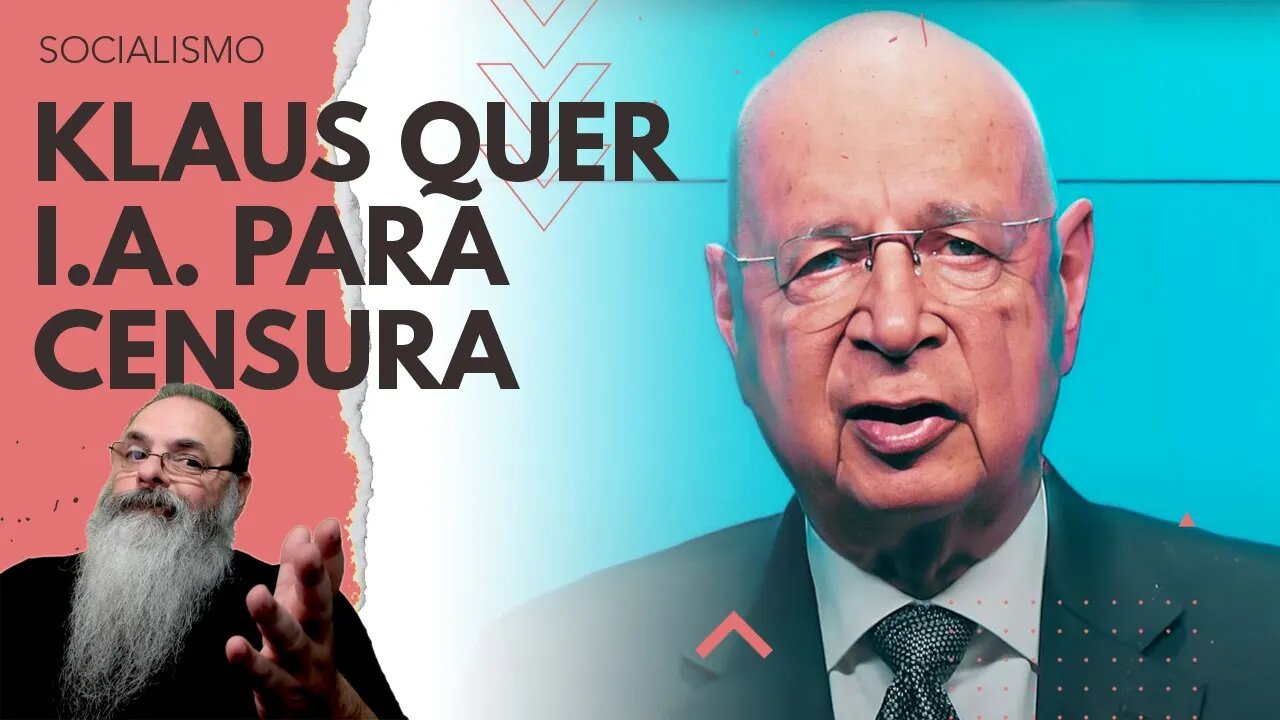 FÓRUM ECONÔMICO MUNDIAL quer criar INTELIGÊNCIA ARTIFICIAL para CENSURAR a INTERNET