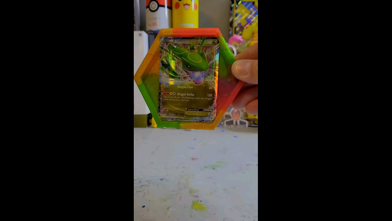 Rayquaza EX Pokemon TCG Coaster!