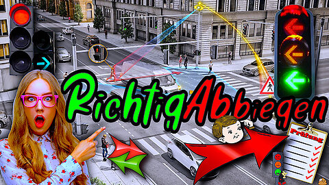 ALLES zur Ampel-Kreuzung🚦 Richtig EINFAHREN🤩
