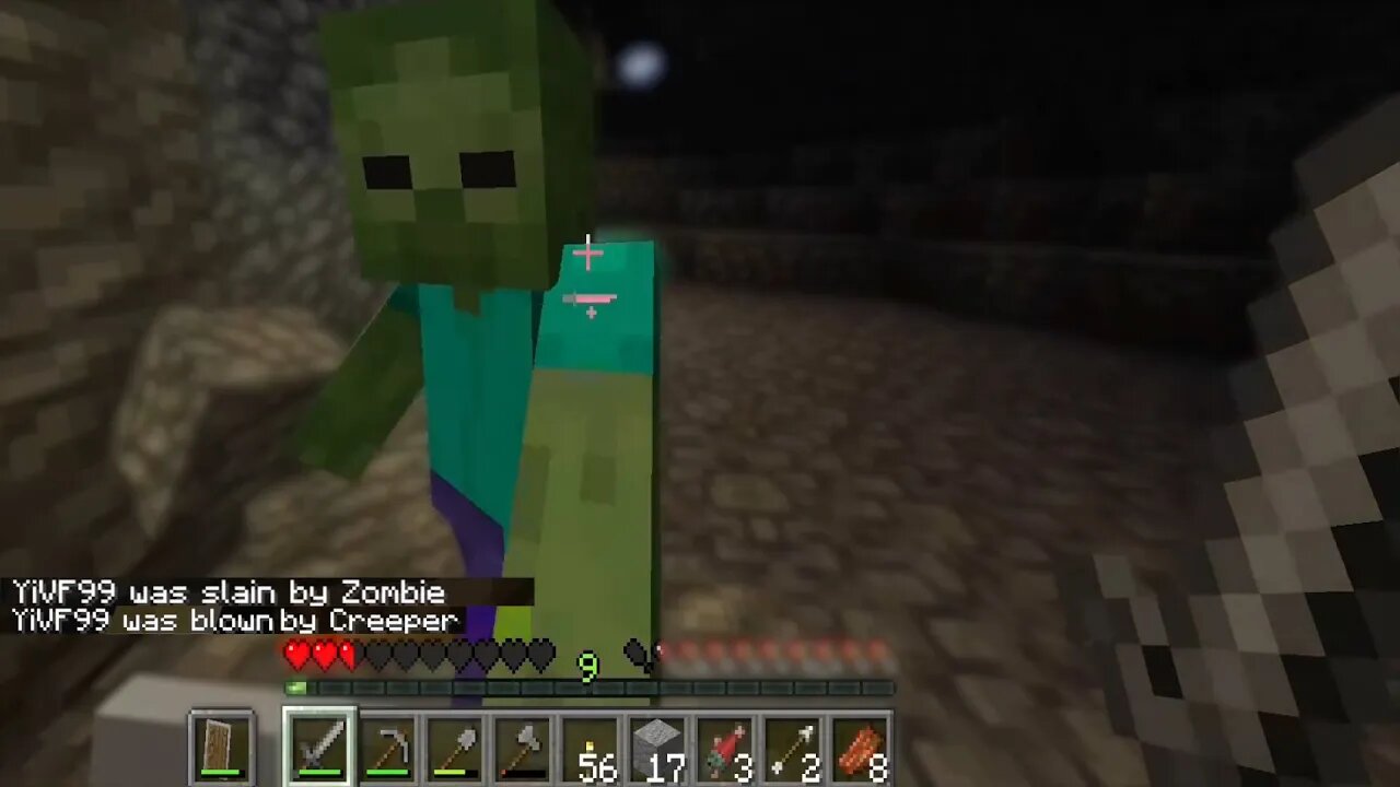minecraft but dying has consequences