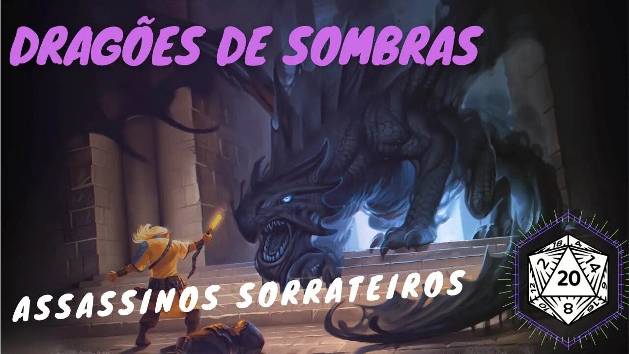 Dragões de sombras - a morte está à espreita na escuridão.