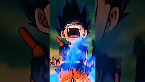 kid goku to SSJ blue #viral goku #short