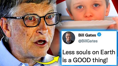 Bill Gates Caught Telling Inner Circle Global Famine Will Make Elites like God