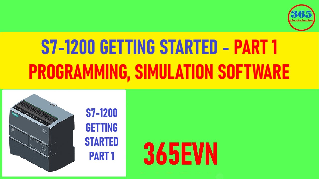 0102 - Install Programming, Simulation Software for PLC S7-1200