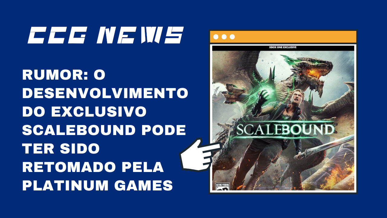 CCG News: Rumor Aponta para a Retomada do Desenvolvimento do Game Scalebound pela Platinum Games