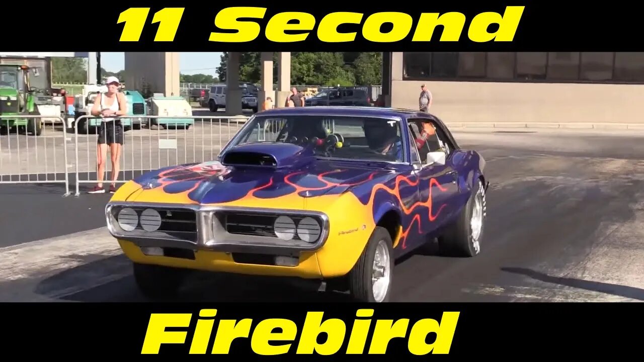 11 Second Pontiac Firebird Drag Racing Wednesday TNT