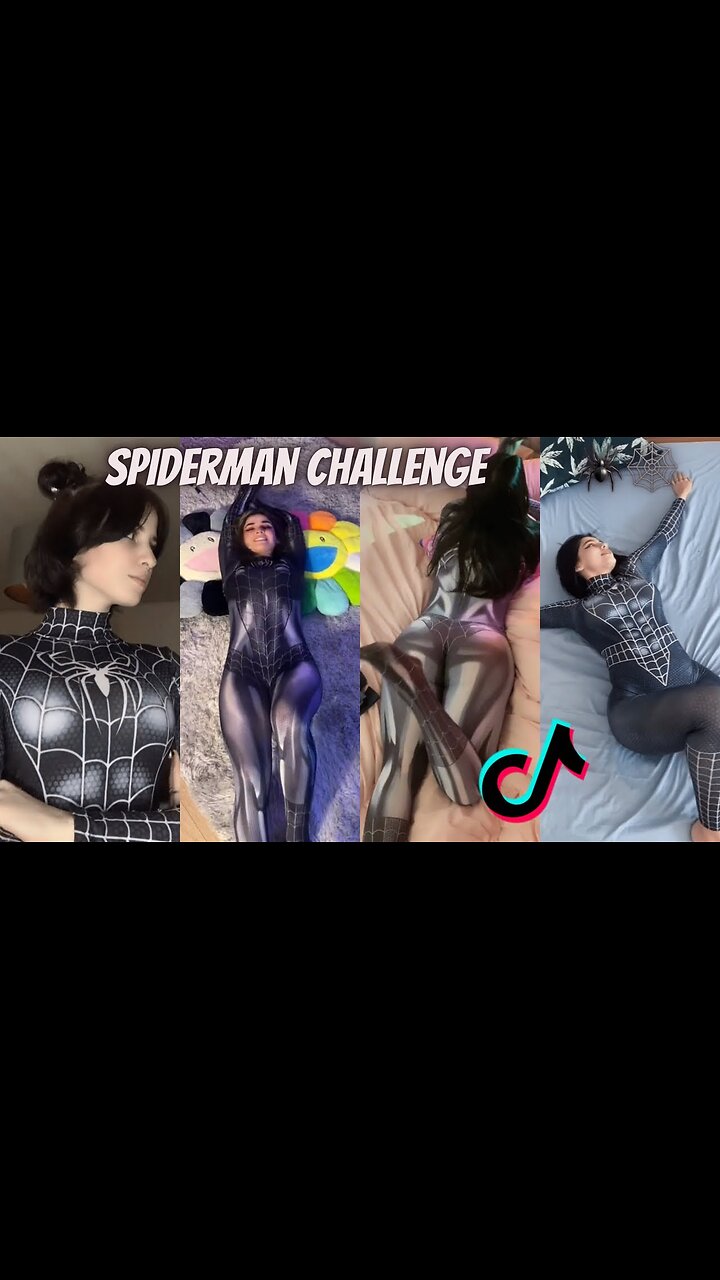 SpiderGirl Transition Time || TikTok Spiderman Compilation 2023 | Challenge #tiktok #spiderman