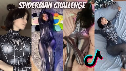 SpiderGirl Transition Time || TikTok Spiderman Compilation 2023 | Challenge #tiktok #spiderman