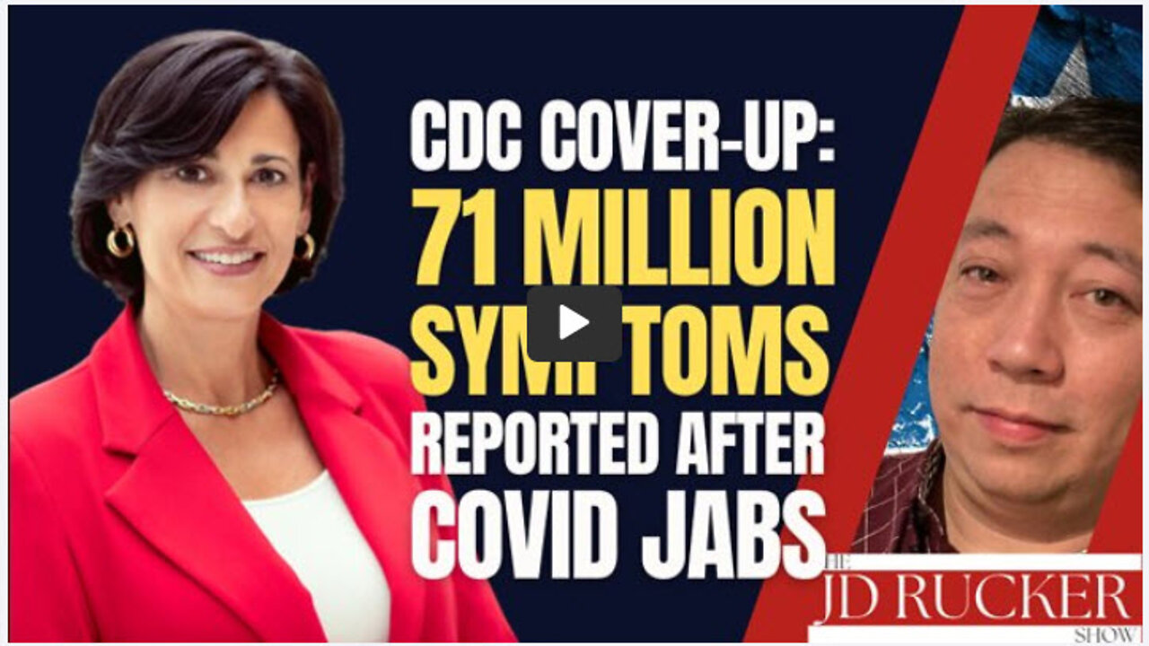 CDC Forced to Reveal They Had 71 MILLION Symptoms Reported to Them Following Covid Jabs