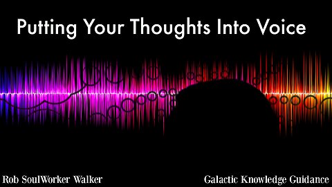 Putting Your Thoughts Into Voice Mantra