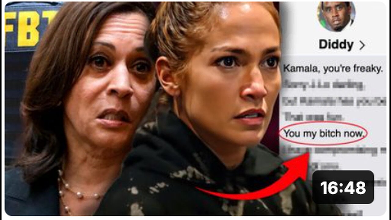 FBI Seize Diddy 'Blackmail Tapes' Featuring Kamala Harris and J.Lo