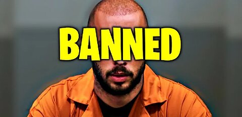 Andrew Tate BANNED From YouTube *WARNING*