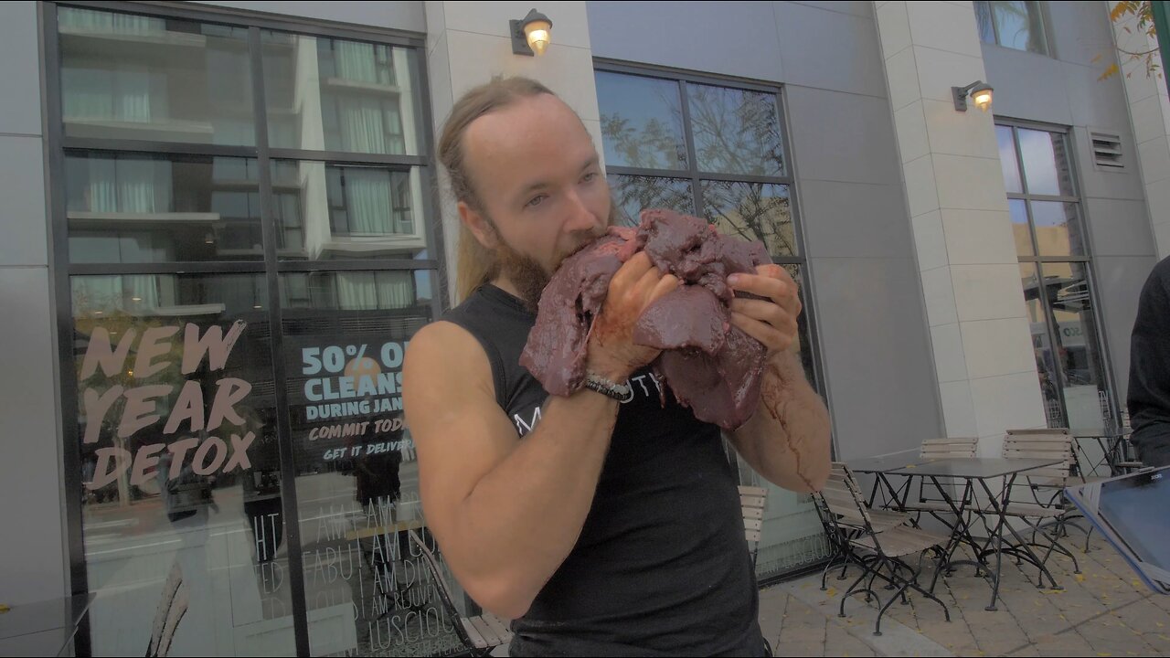 Eating Raw Beef Liver @ Cafe Gratitude | San Diego 2019