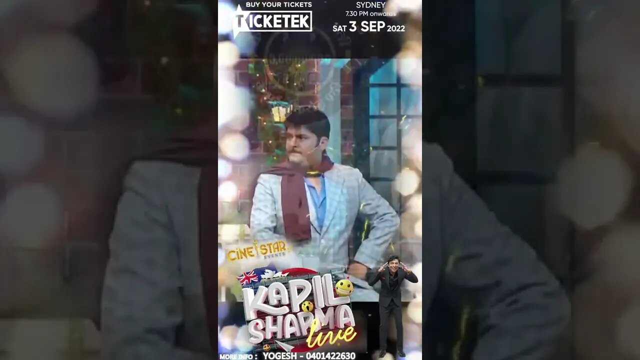 Upcoming Kapil Sharma Show in Sept Sydney