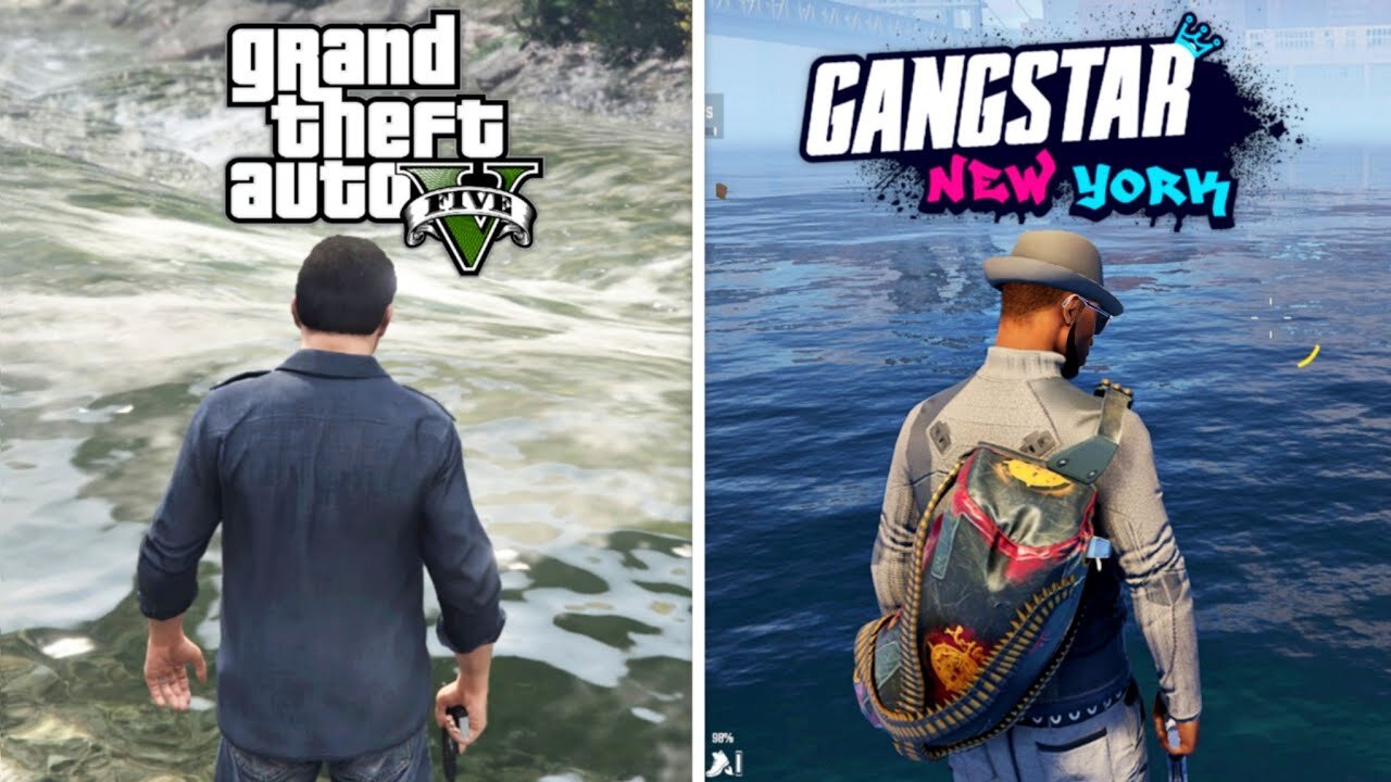 GTA 5 vs. Gangstar New York - Comparison - Which One is Best..? | Game Play Zone