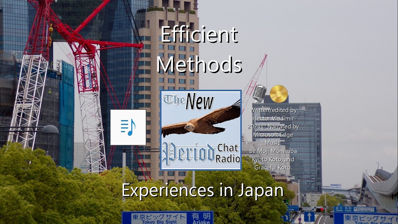 Efficient methods - experiences in Japan - part 1