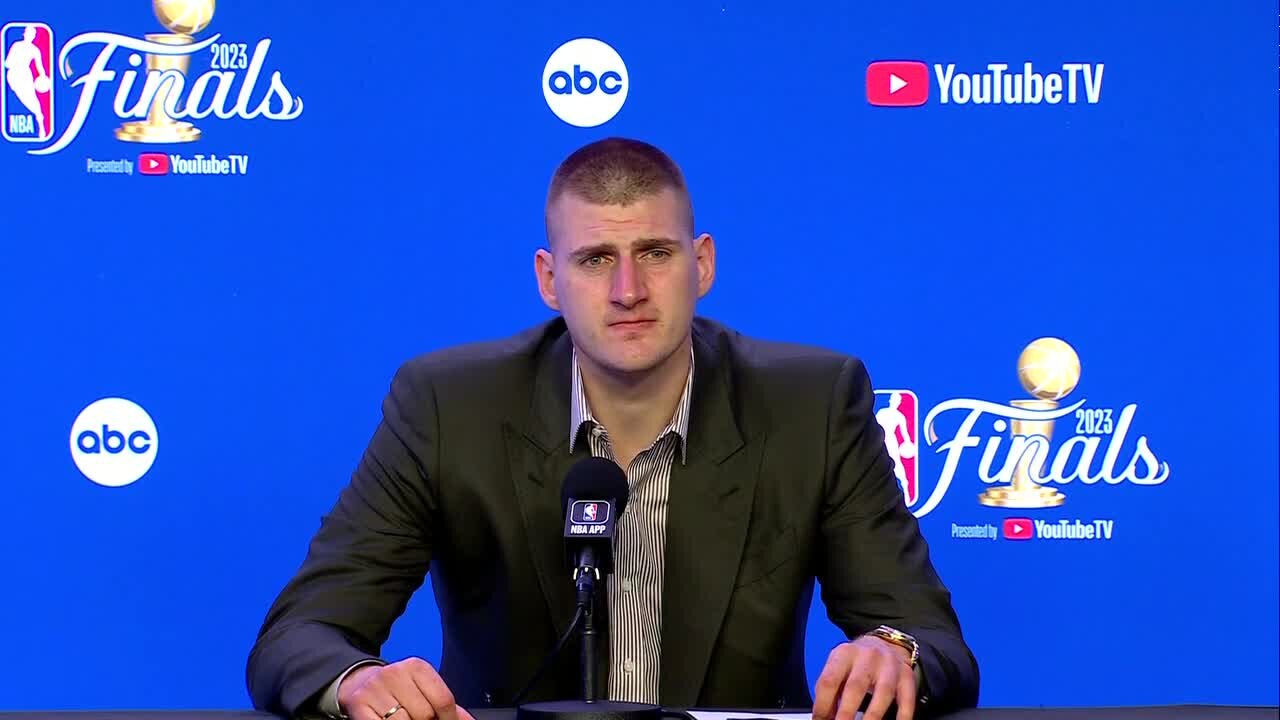 Jokic eyes improvements after team's Finals Game 2 loss