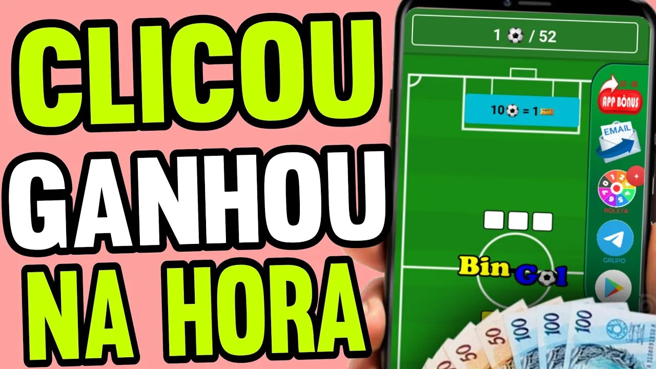 [URGENTE 😱] NOVO APLICATIVO PRA GANHAR DINHEIRO COM CELULAR - CLICOU GANHOU