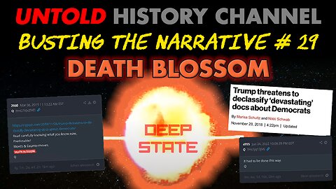 Busting The Narrative Episode 29 | Death Blossom - It Had To Be Done This Way
